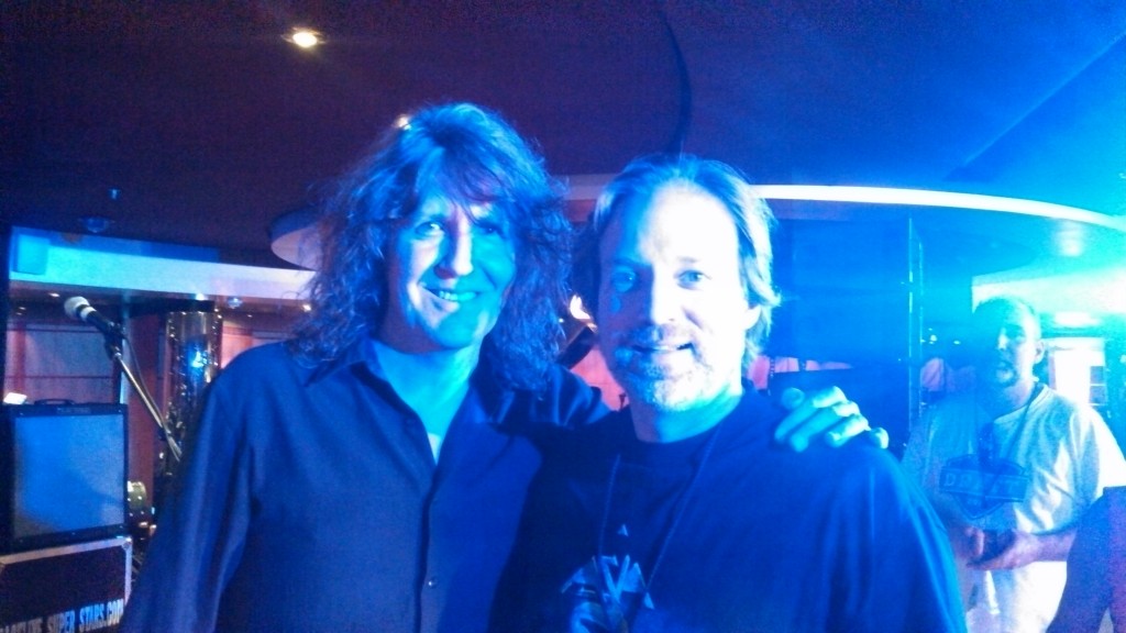 Andrew Colyer with Randy Jackson (Zebra)